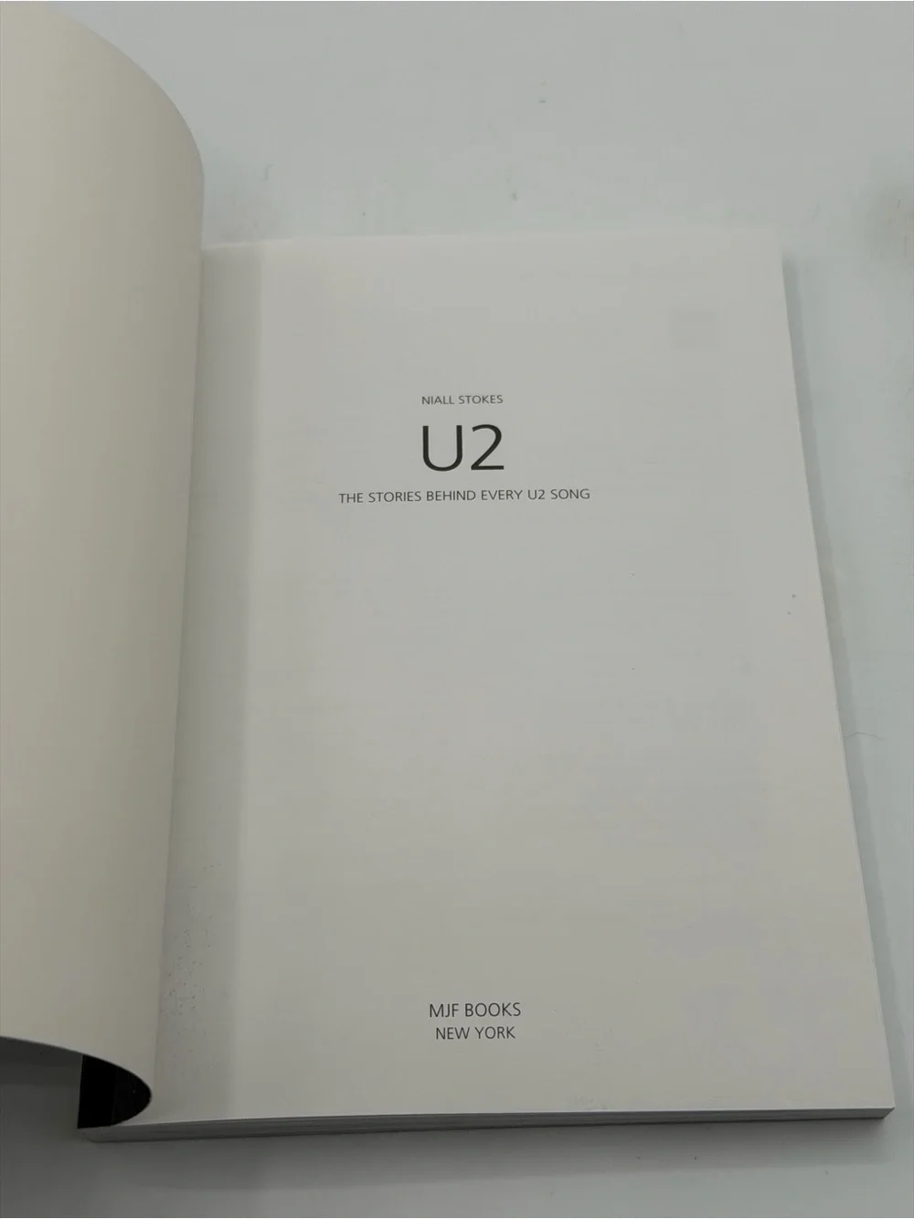 U2: The Stories Behind Every U2 Song by Niall Stokes Paperback Book 2009
